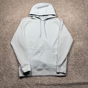 Ten Thousand Midweight Tech Hoodie TTKT015 Light Gray Grey Men Large Hoodie